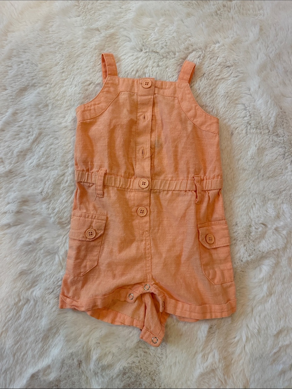 Orange Romper